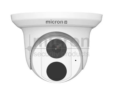 Micron 6MP POE Fixed Turret Easy Star 2.8mm Lens With Audio and Low Light